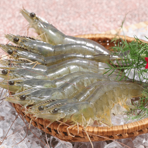 Tôm thẻ nguyên vỏ